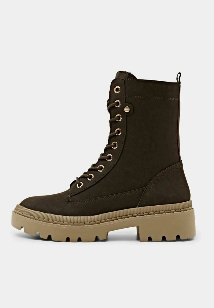 Esprit OTHERS - Platform Ankle Boots - Dark Brown - Image 2