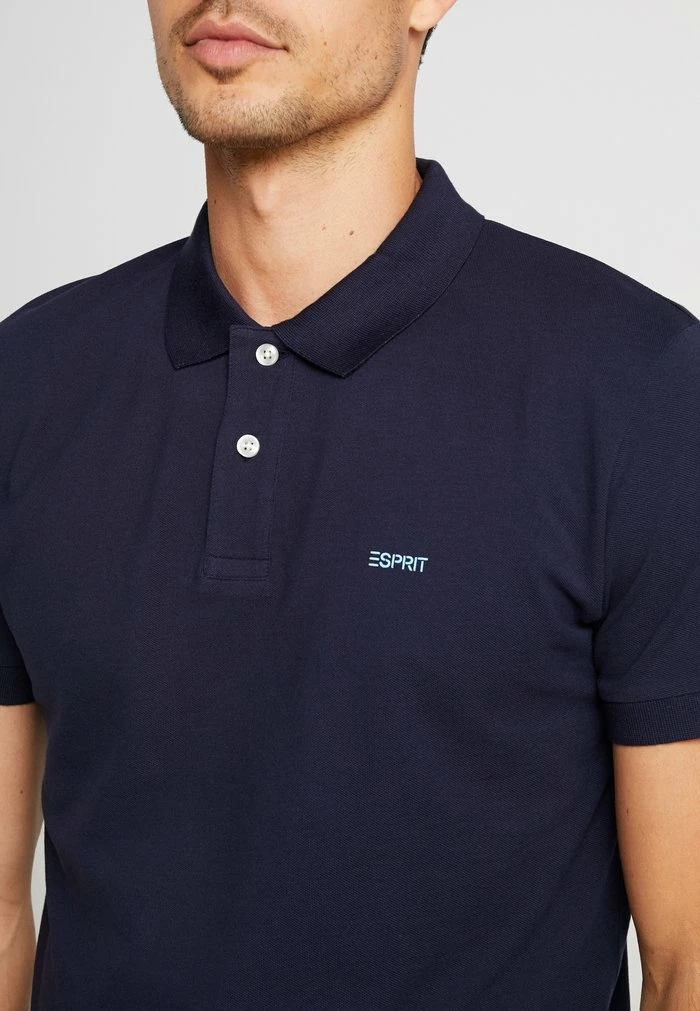 Esprit Polo Shirt - Navy - Image 5