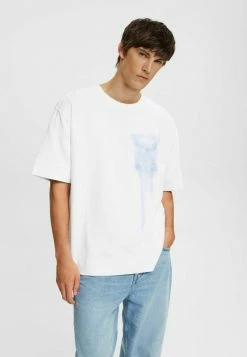 Esprit MIT PRINT - Print T-shirt - White