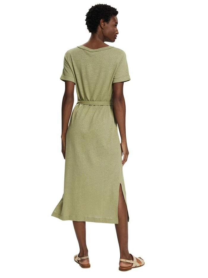 Esprit HENLEY DRESS - Jersey Dress - Light Khaki - Image 12