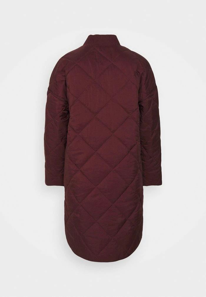 Esprit Classic Coat - Bordeaux Red - Image 2