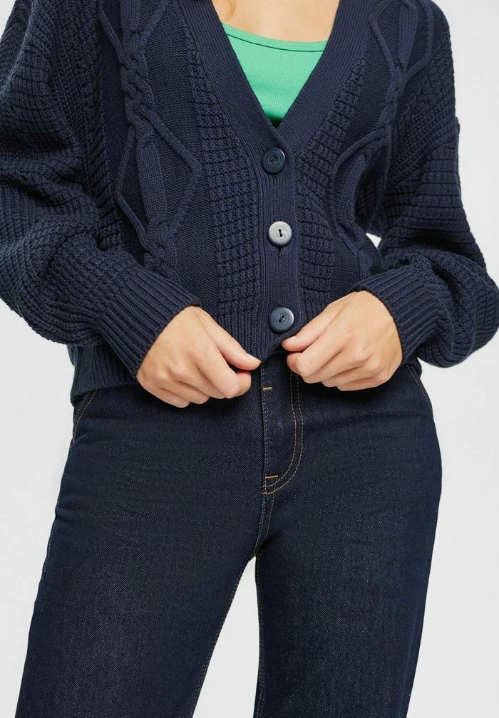 Esprit Cardigan - Navy - Image 4