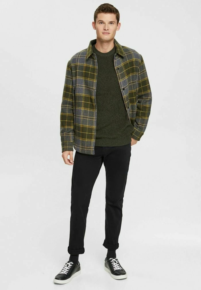 Esprit REGULAR FIT - Jumper - Dark Khaki - Image 5