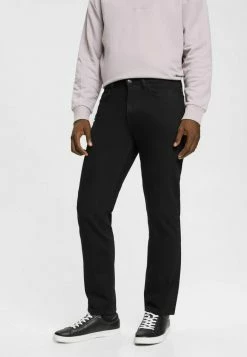 Esprit Straight Leg Jeans - Black Dark Washed