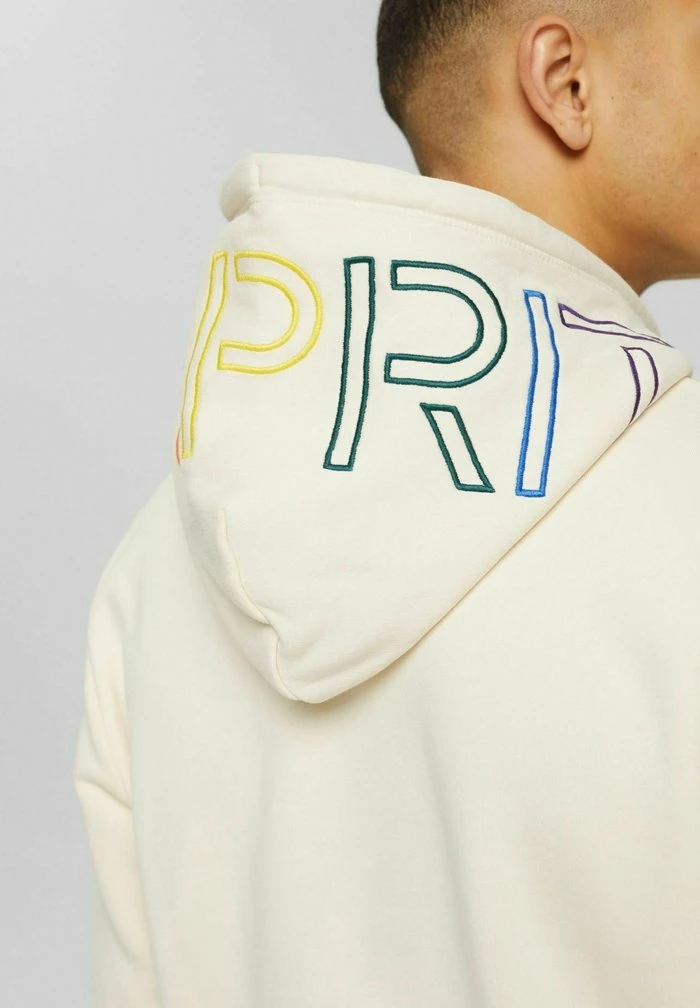 Esprit REGULAR FIT - Hoodie - Cream Beige - Image 4