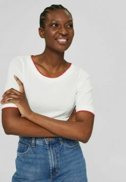 Esprit NOOS CORE - Basic T-shirt - Off White