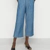 Esprit CULOTTE - Trousers - Blue Medium