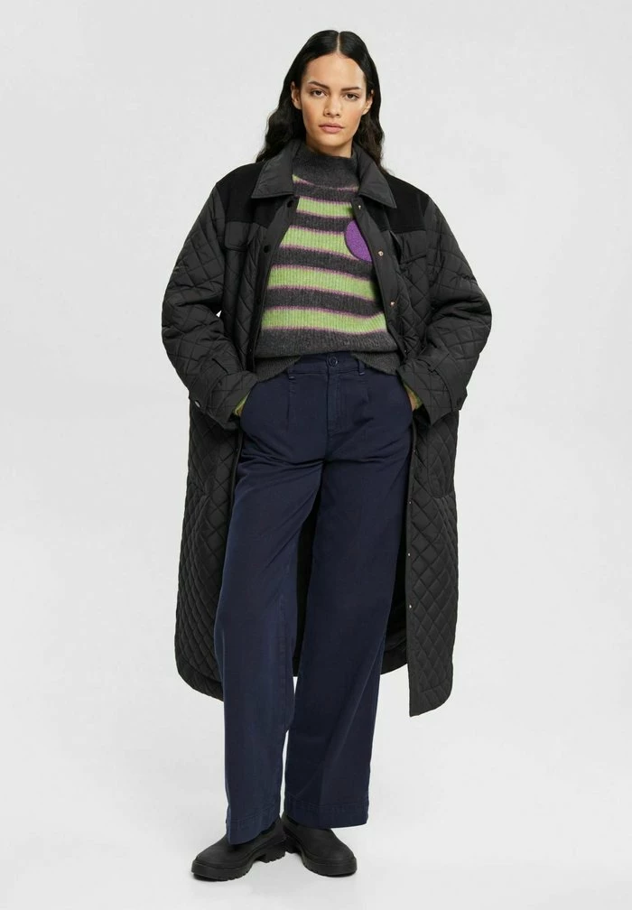 Esprit Trousers - Navy - Image 2