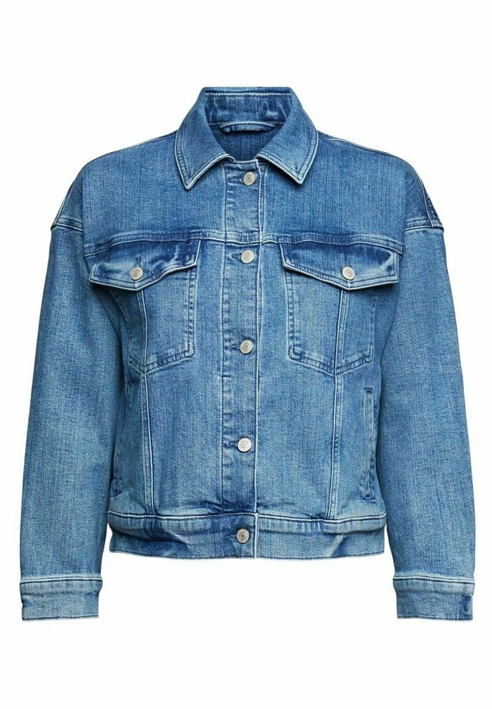 Esprit Denim Jacket - Blue Medium Washed - Image 8