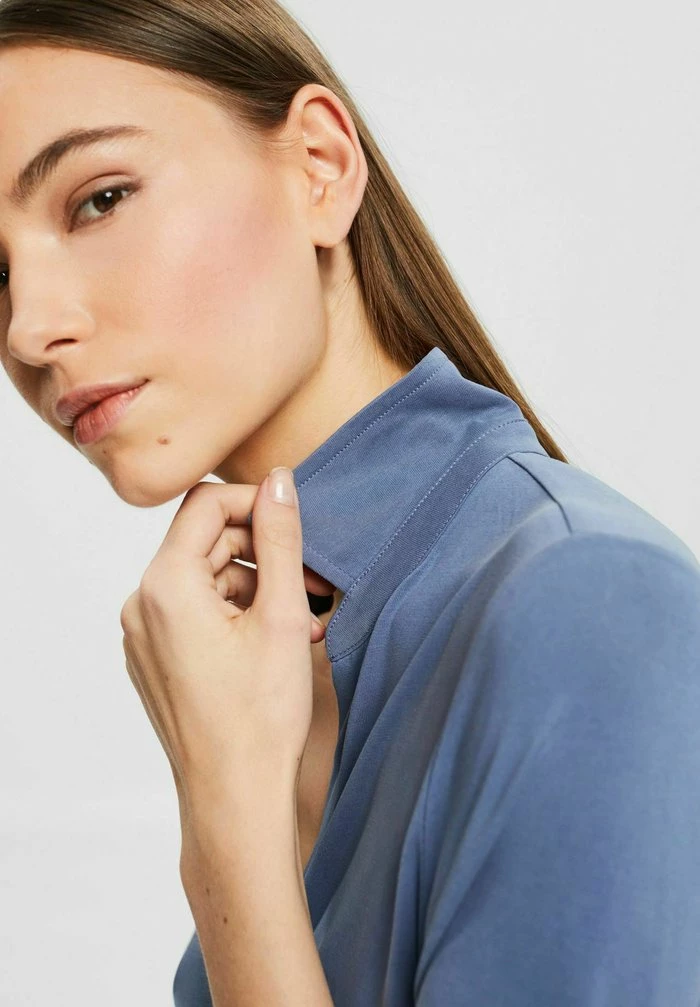 Esprit MIT KORDELZUG - Shirt Dress - Blue Lavender - Image 5