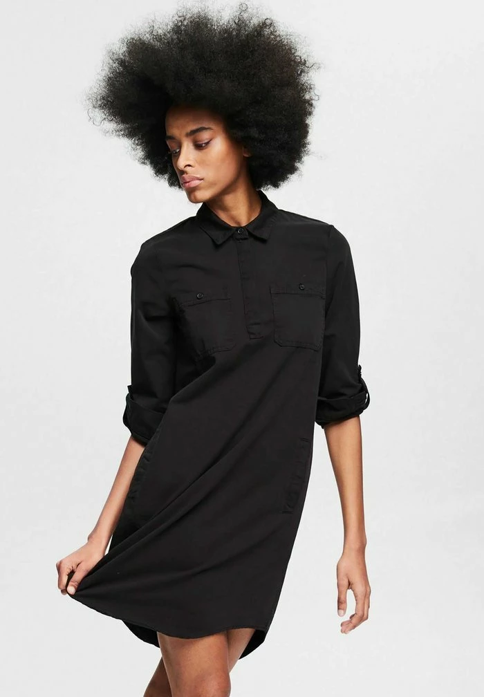 Esprit Shirt Dress - Black