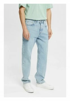 Esprit Straight Leg Jeans - Blue Bleached