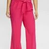 Esprit CURVY - Trousers - Pink Fuchsia