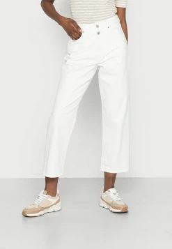 Esprit PANTS - Relaxed Fit Jeans - Off White