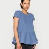 Esprit BLOUSES - Print T-shirt - Blue Lavender