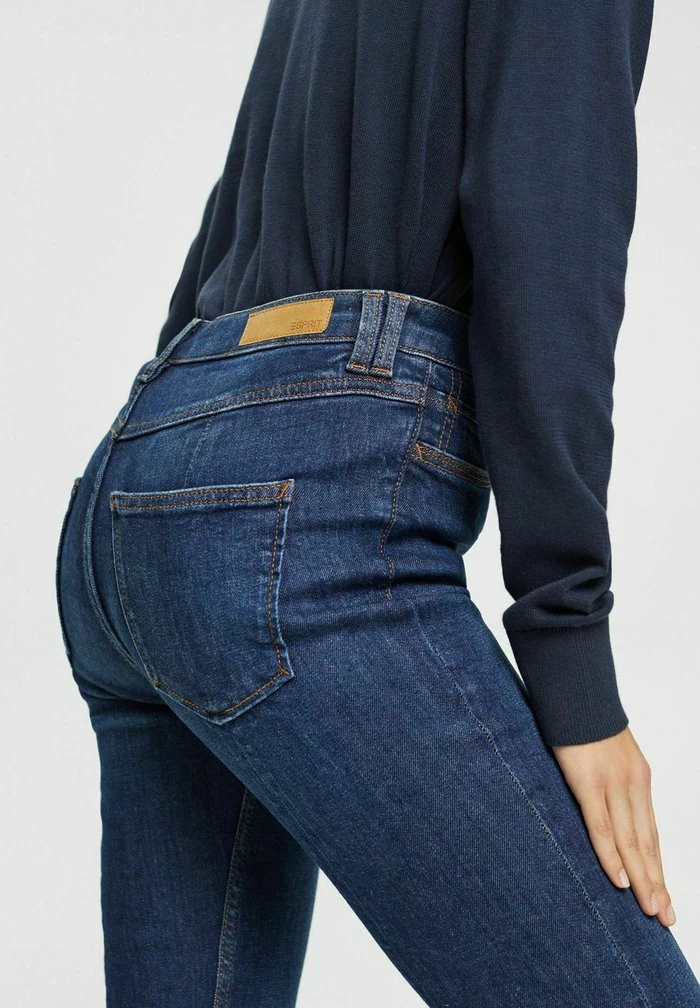 Esprit Slim Fit Jeans - Blue Dark Wash - Image 5