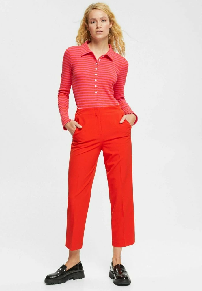 Esprit Long Sleeved Top - Red