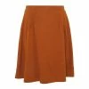 Esprit FLARE SKIRT - Mini Skirt - Caramel