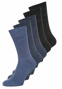Esprit SOLID-MIX 5-PACK SUSTAINABLE COTTON-MIX - Socks - Blue