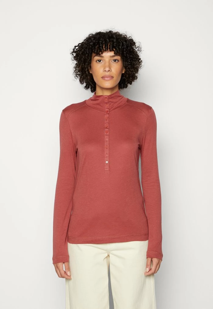 Esprit Long Sleeved Top - Terracotta