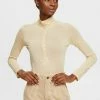 Esprit Long Sleeved Top - Cream Beige
