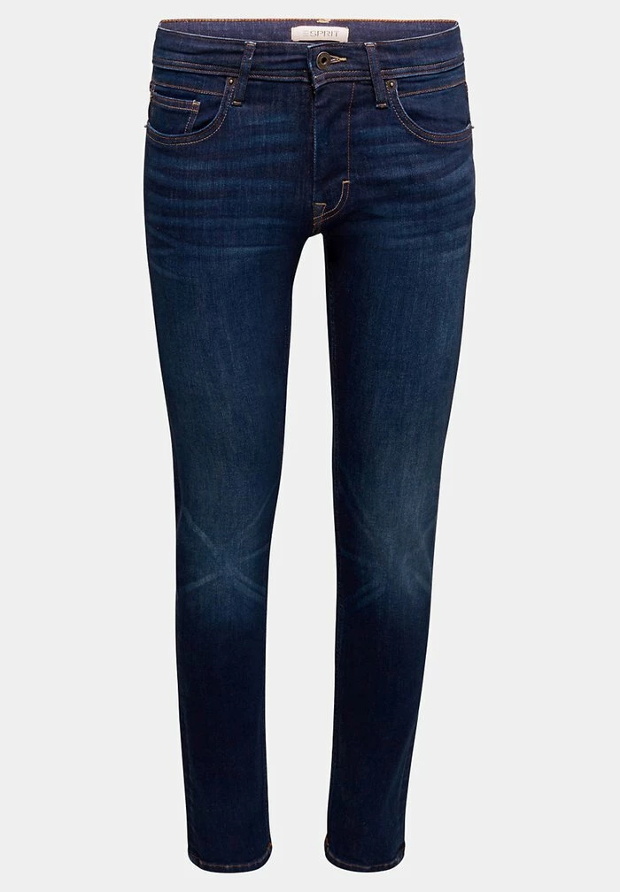 Esprit Slim Fit Jeans - Blue Dark Washed - Image 8