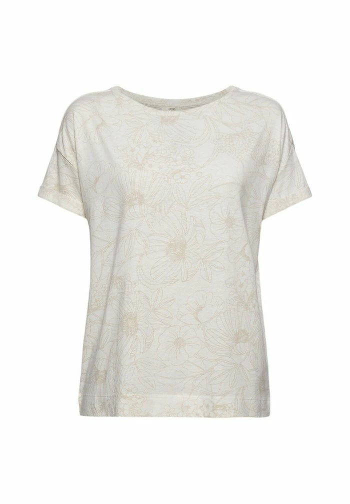 Esprit Print T-shirt - Off White - Image 10
