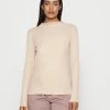Esprit Long Sleeved Top - Cream Beige