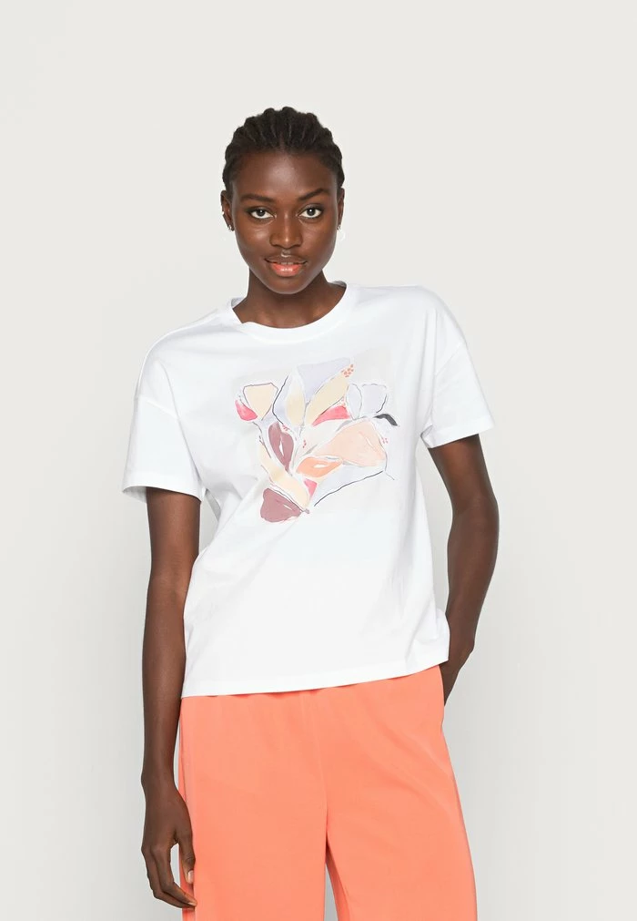 Esprit Print T-shirt - White