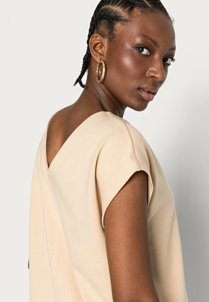 Esprit DRESSES - Jersey Dress - Sand - Image 5