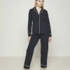 Esprit BEAUTIFUL BASICS LONG LEG LONG SLEEVE - Pyjama Set - Navy