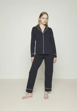 Esprit BEAUTIFUL BASICS LONG LEG LONG SLEEVE - Pyjama Set - Navy