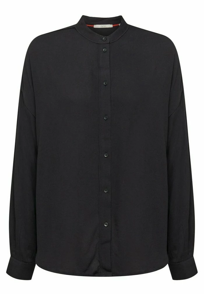 Esprit Button-down Blouse - Black - Image 4