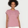 Esprit TEE - Print T-shirt - Mauve