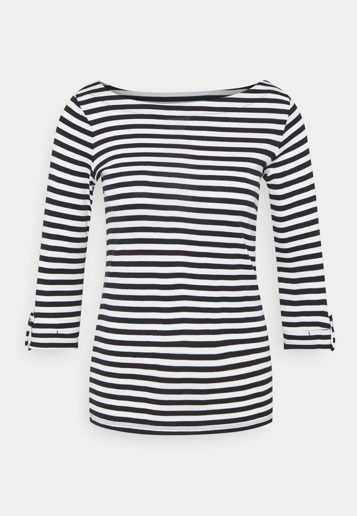 Esprit NOOS COO TEE - Long Sleeved Top - Navy