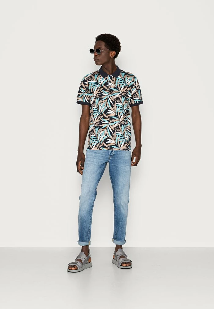 Esprit SUS AOP - Polo Shirt - Navy - Image 2