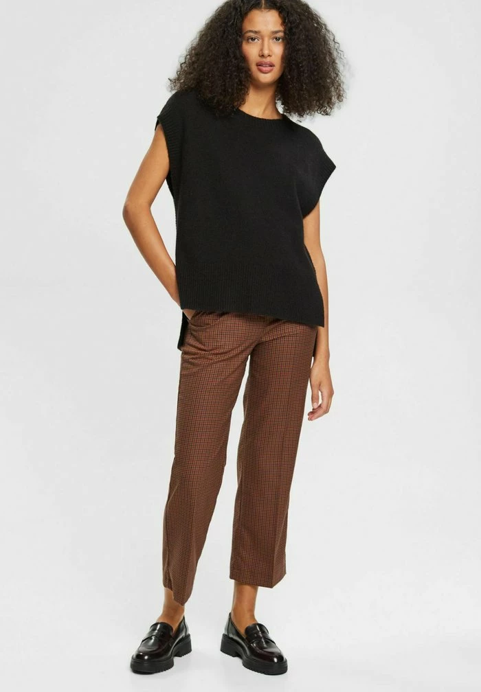 Esprit Trousers - Terracotta - Image 6