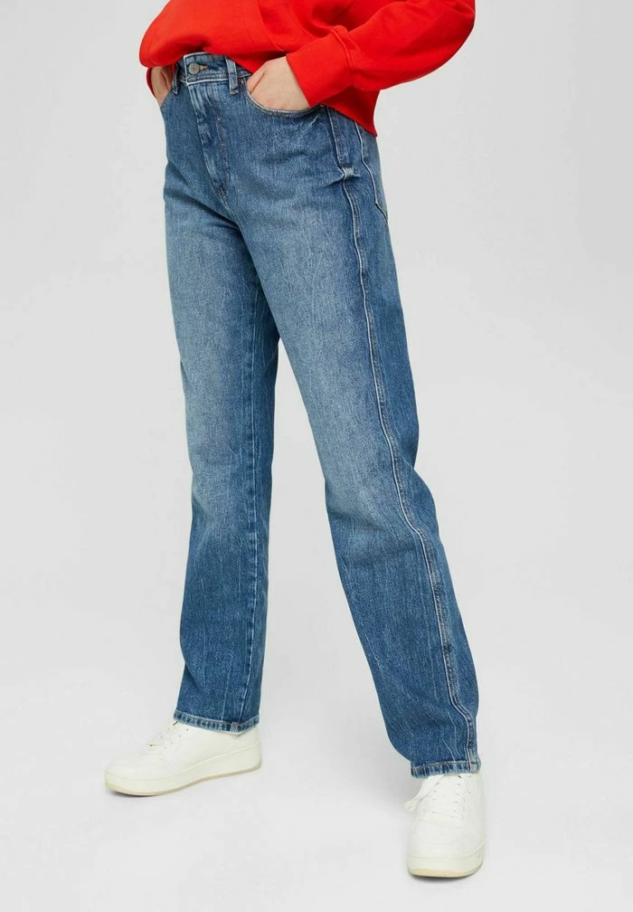 Esprit Straight Leg Jeans - Blue Medium Wash - Image 4