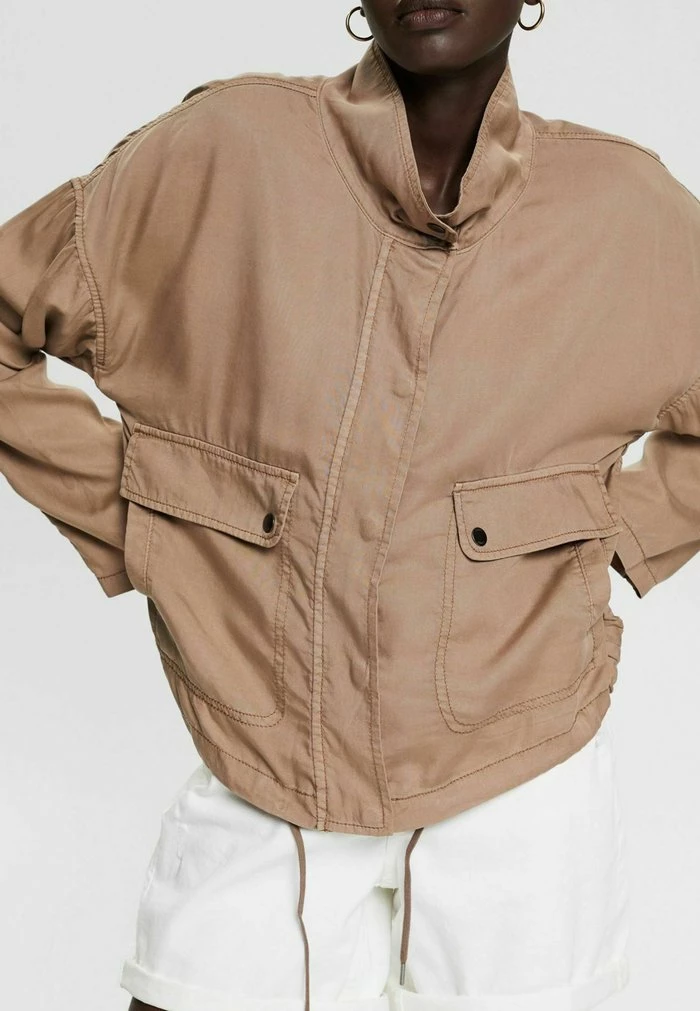 Esprit Summer Jacket - Taupe - Image 2