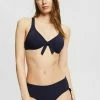 Esprit UNWATTIERTER - Bikini Top - Navy