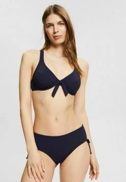 Esprit UNWATTIERTER - Bikini Top - Navy