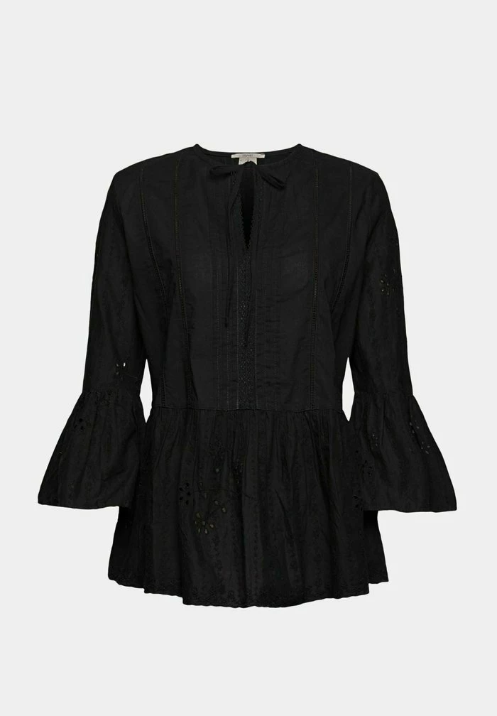Esprit MIT LOCHSPITZE - Blouse - Black - Image 10