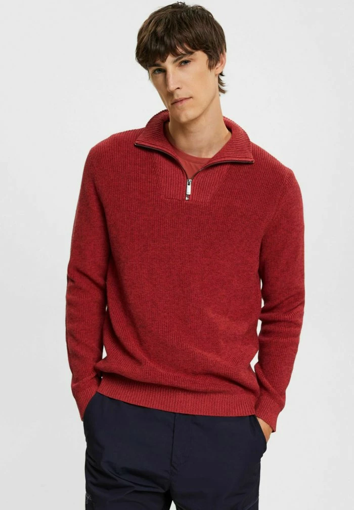 Esprit REGULAR FIT - Jumper - Terracotta