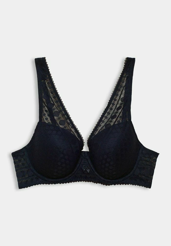 Esprit MODERN CLASSIC PADDED HIGH APEX - Underwired Bra - Navy - Image 8
