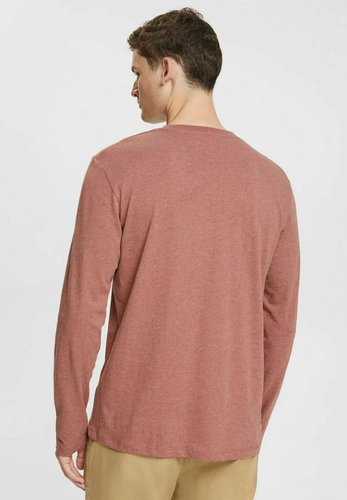 Esprit REGULAR FIT - Long Sleeved Top - Terracotta - Image 3