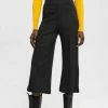 Esprit MIT WEITEM BEIN - Trousers - Black