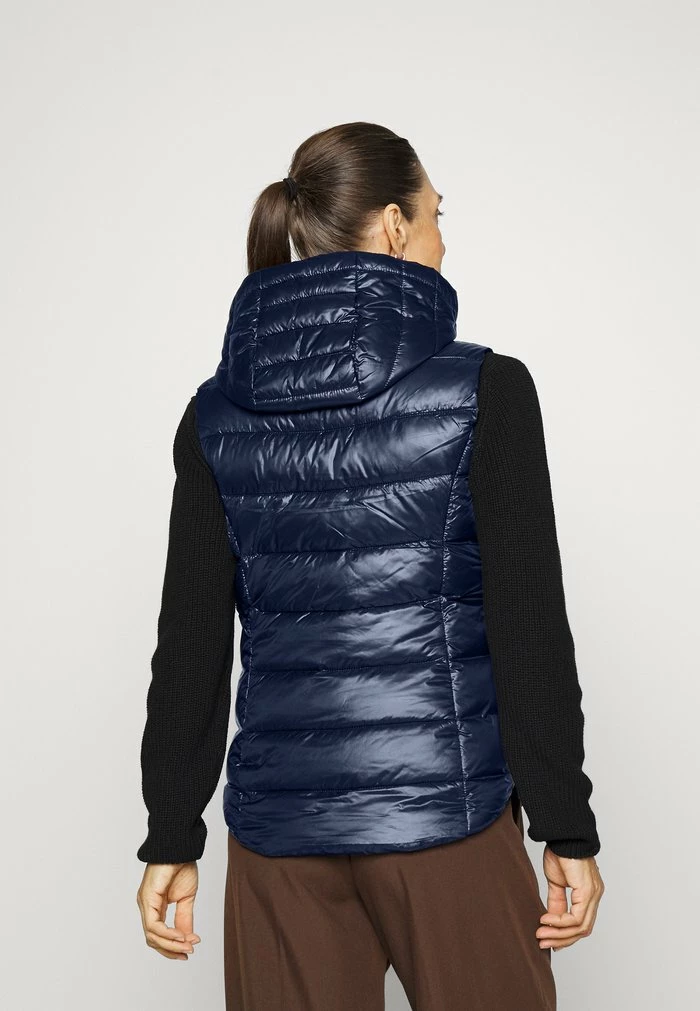 Esprit TAPE VEST - Waistcoat - Navy - Image 3