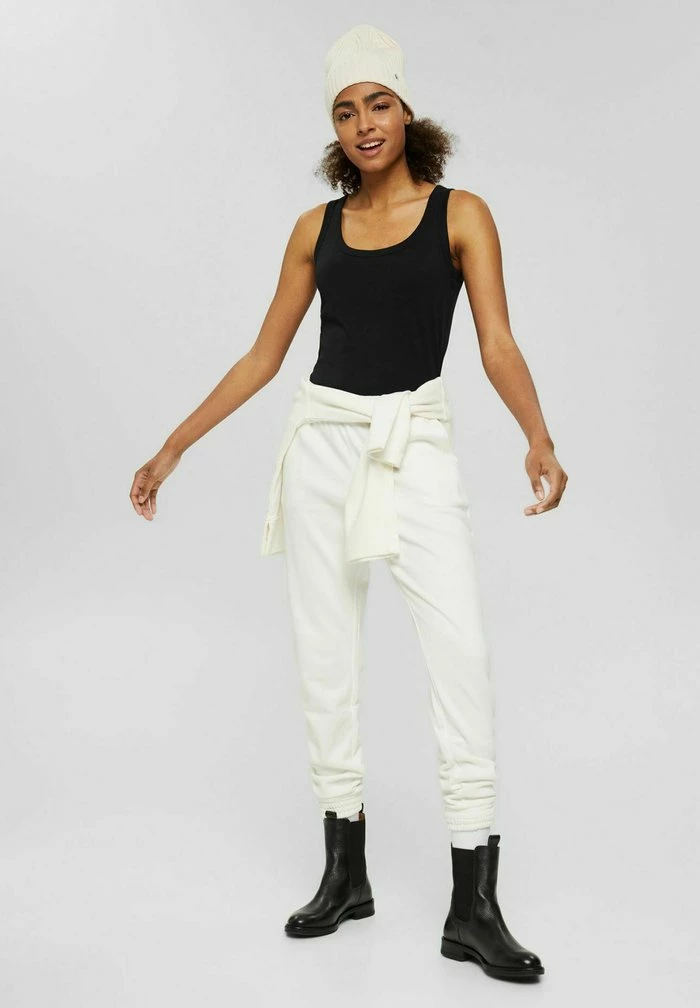Esprit Tracksuit Bottoms - Off White - Image 2