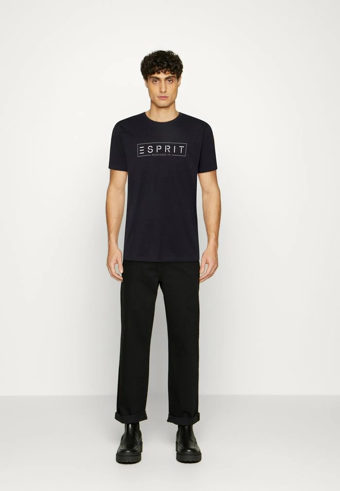 Esprit Print T-shirt - Black - Image 2