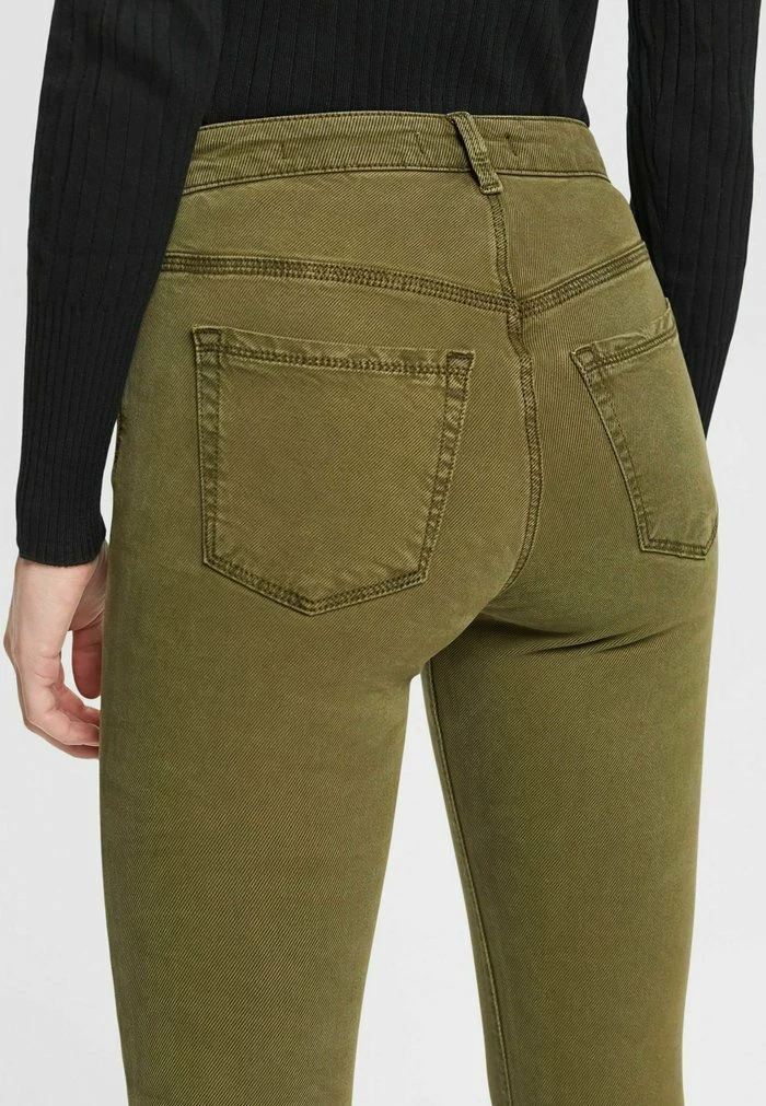 Esprit WOVEN - Jeans Skinny Fit - Dark Khaki - Image 5